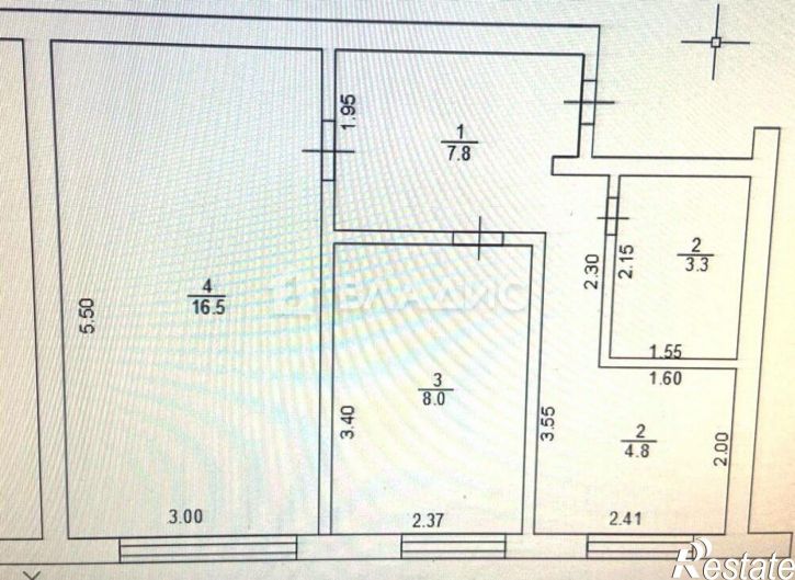 2-комн квартира ул Кирова, 95,  д. 95
