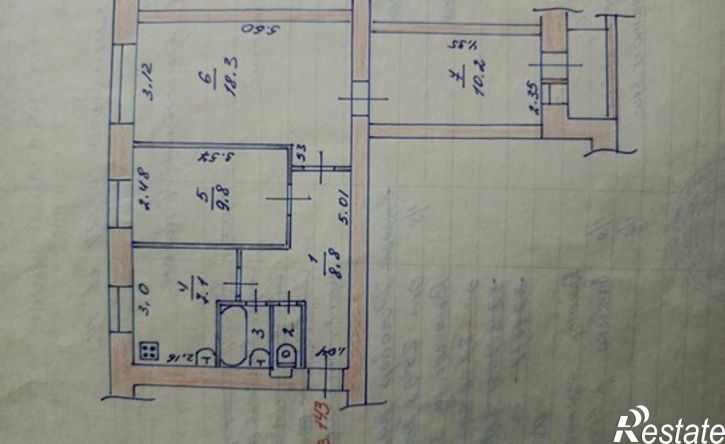 3-комн квартира улица Белинского, 127,  д. 127