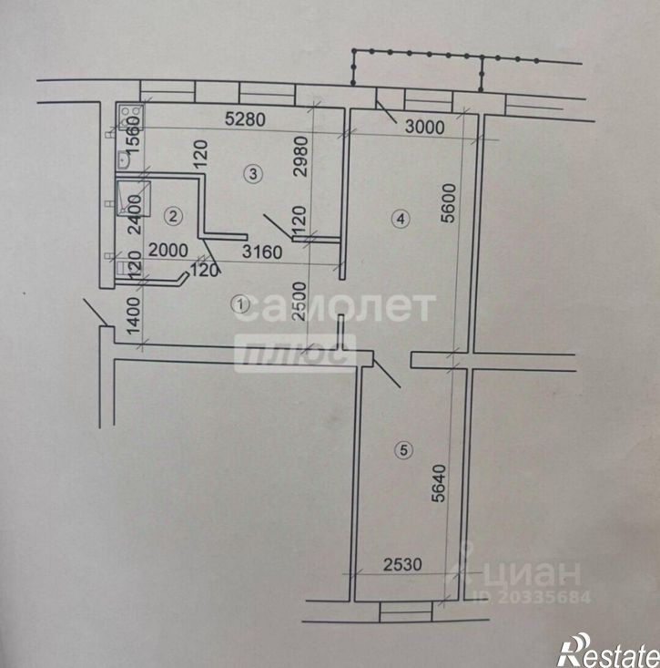 2-комн квартира улица Правды, 13,  д. 13
